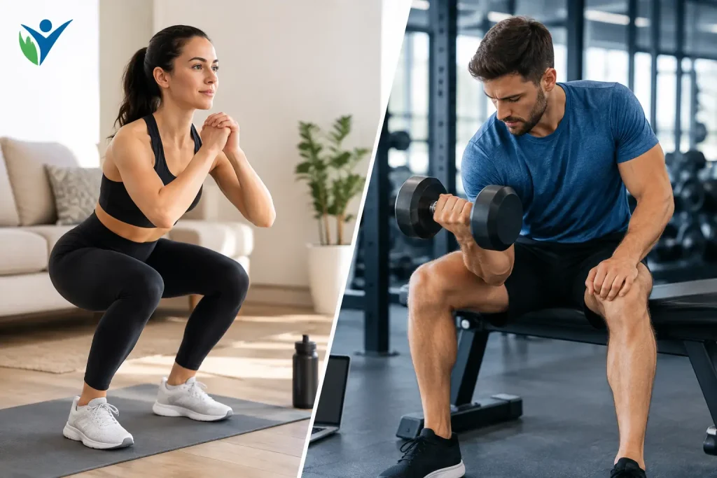 In-Home Versus Gym Training for Your Goals